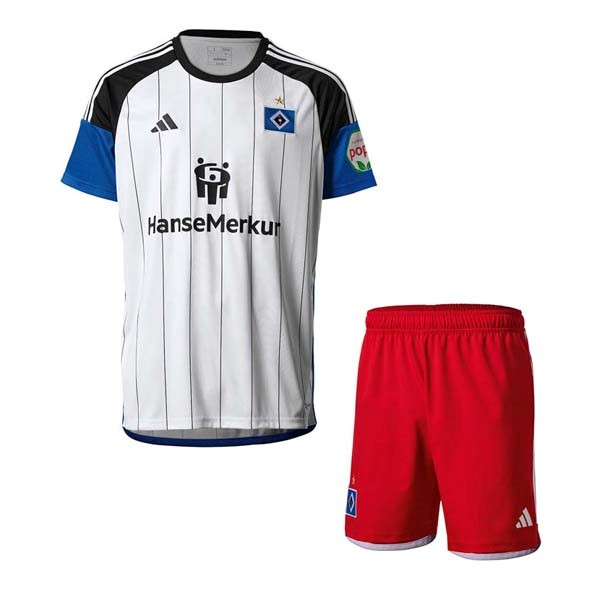 Camiseta Hamburgo S.V 1st Niño 2023-2024